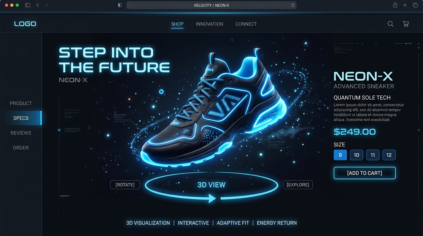 3D Product Showcase