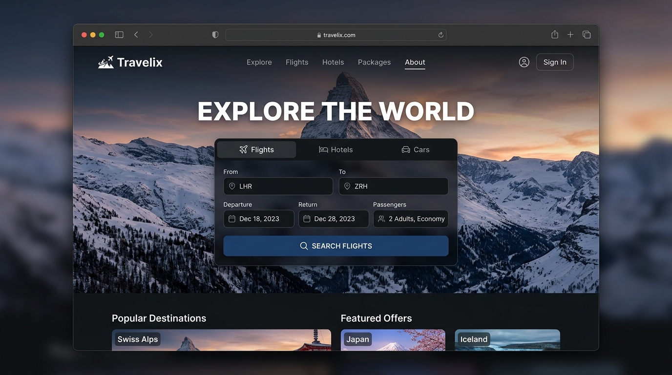 Travel Booking Platform